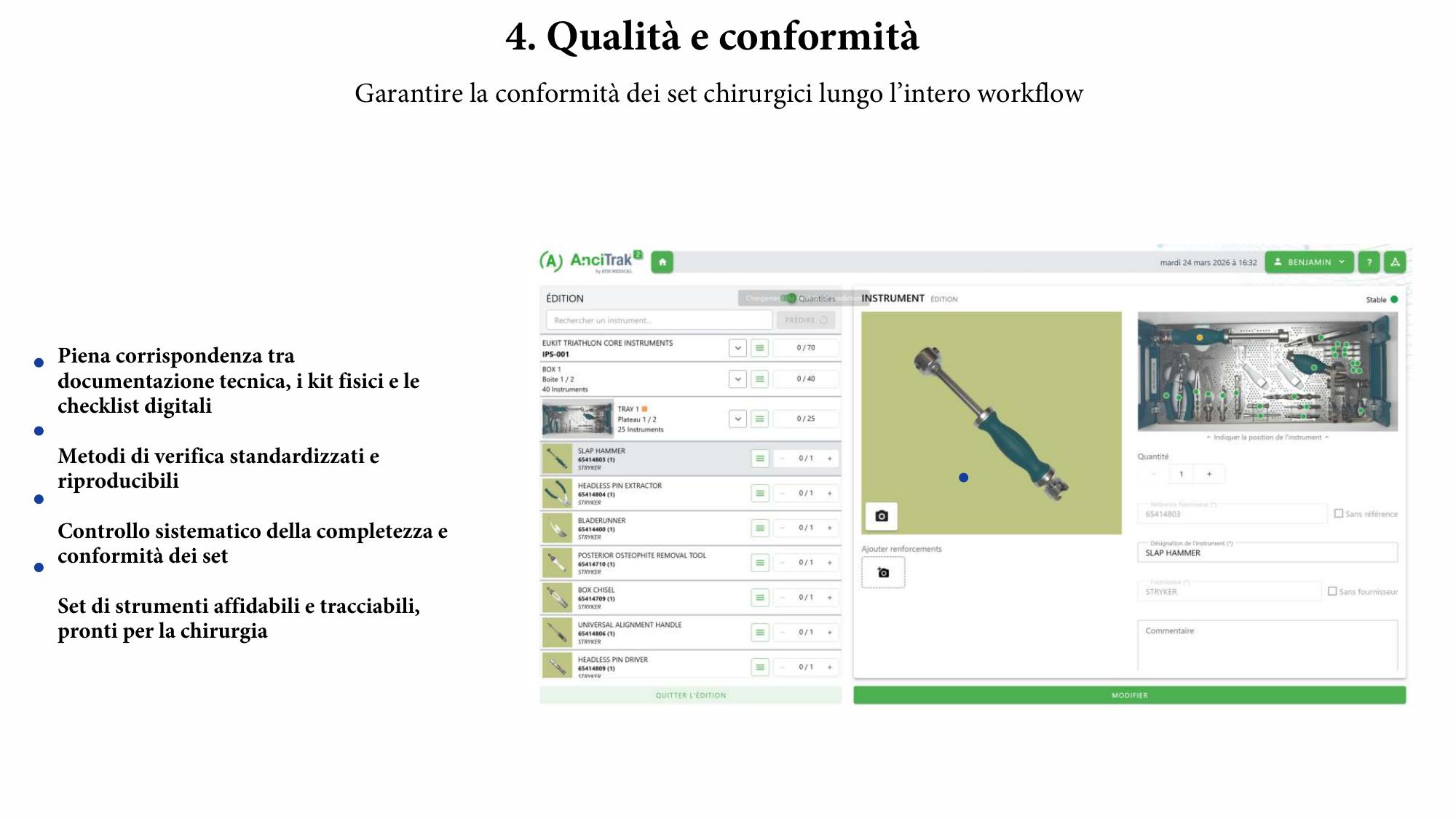 Interfaccia AnciTrak
